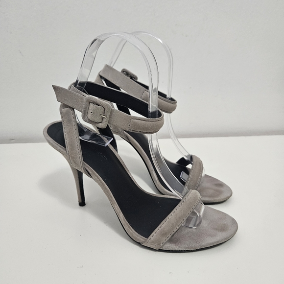 Alexander Wang Shoes - Alexander Wang Antonia Suede Minimalist Sandals Sz 37 EUR / 6.5 US Designer